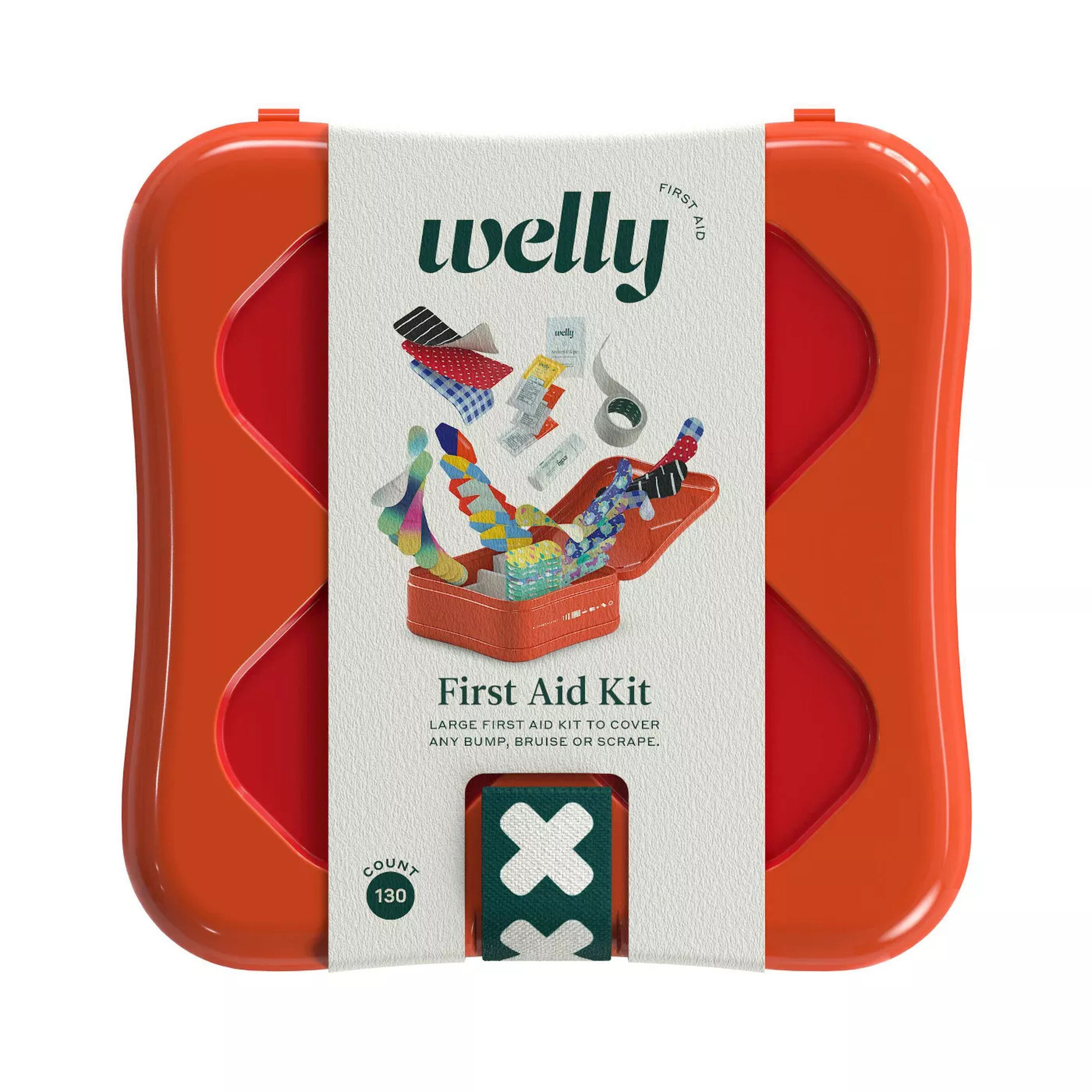 Welly First Aid Kit 130ct.